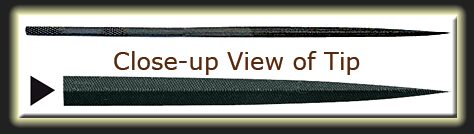 5-1/2" Precision Triangular Nut File