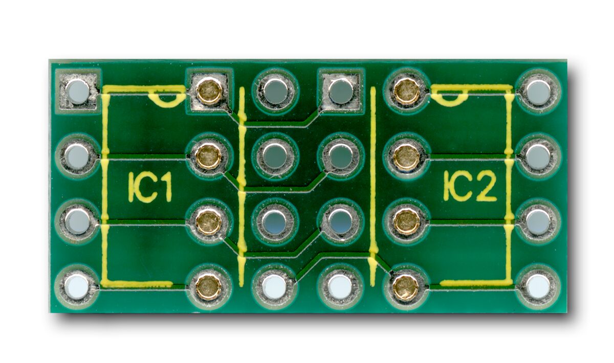 DIP to Dual Stacked Adapter